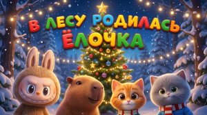 🎄 В ЛЕСУ РОДИЛАСЬ ЁЛОЧКА 🎄НОВОГОДНИЙ МУЛЬТФИЛЬМ🎁✨