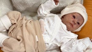 Кукла реборн влог с Лёвой ☃️