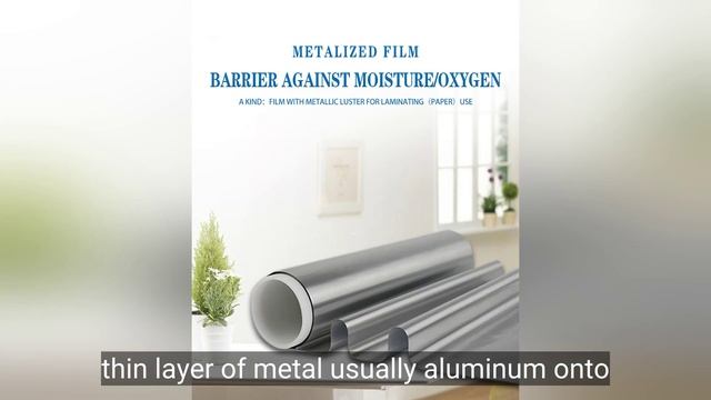 ламинированная ПЭТ голографическая фольга Металлизированная пленка #metalizedpaper #laminatedpaper