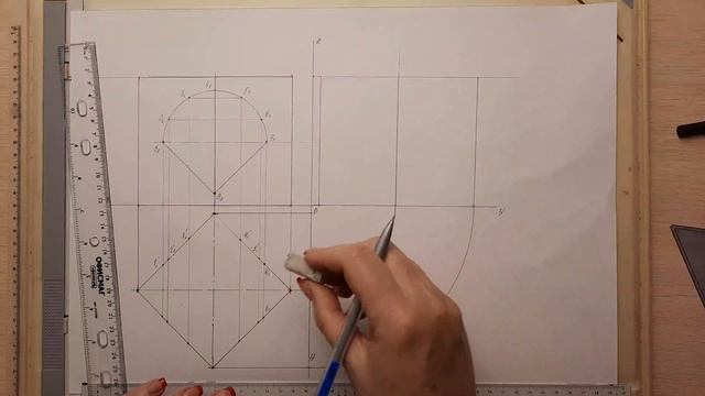 Начертательная геометрия. Практическое занятие к "Лекции №5. Часть 1." смотреть онлайн
