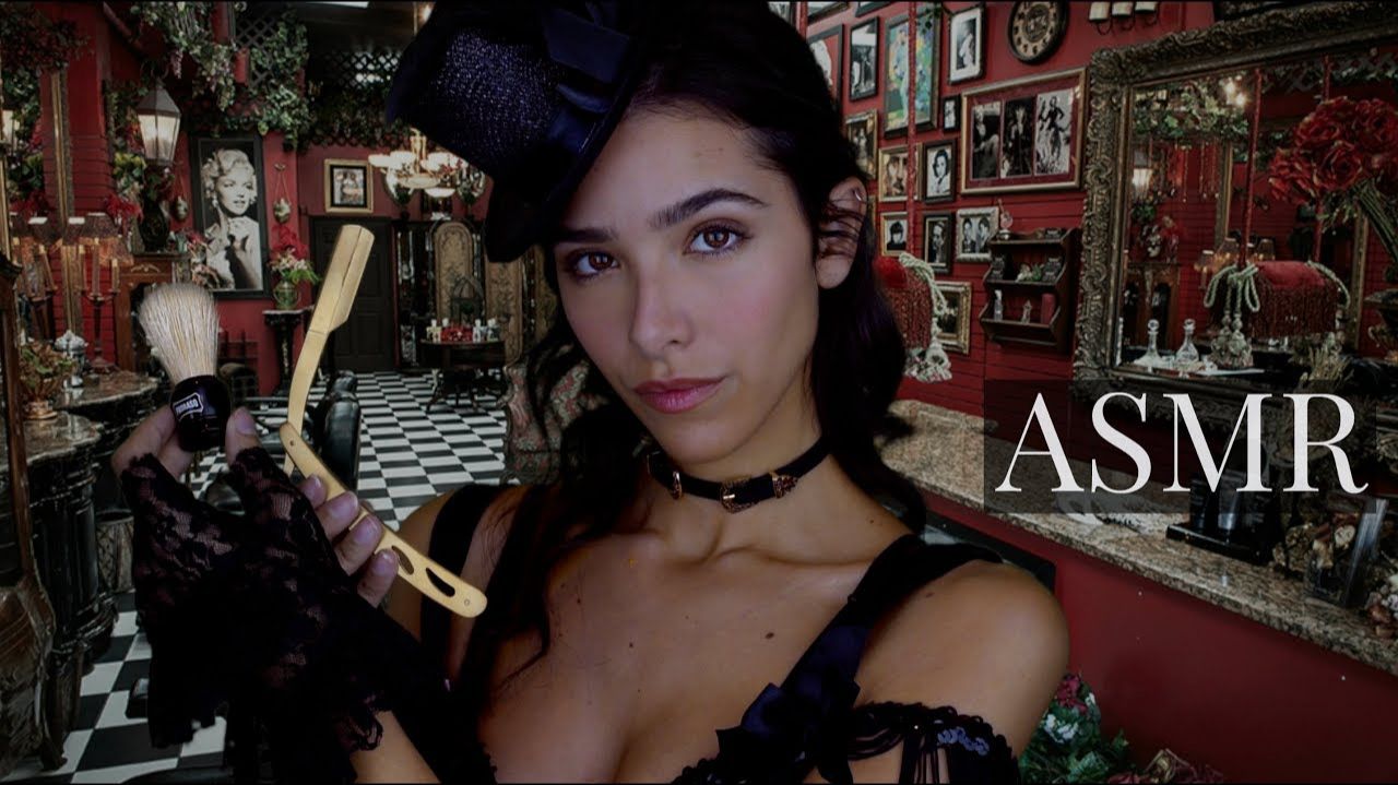 ASMR Barbershop: Men's Shave & Scalp Massage!