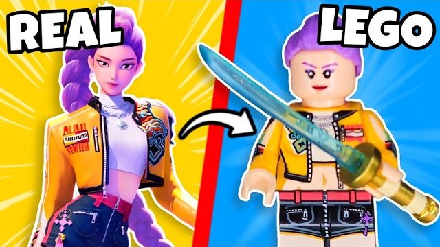 Лего Я собрал популярных ОХОТНИКОВ НА ДЕМОНОВ из конструктора LEGO... смотреть онлайн