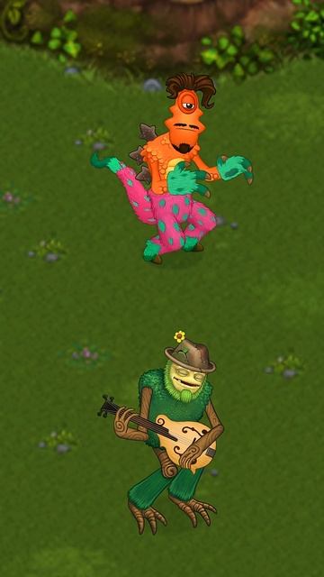 bb-Ящерит$а и Сахабуш на Острове Растений - My Singing Monsters смотреть онлайн