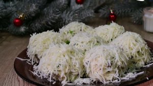 Салат _ПРАЗДНИЧНЫЕ Шарики_ на новогодний стол. Съедят за минуту!!!