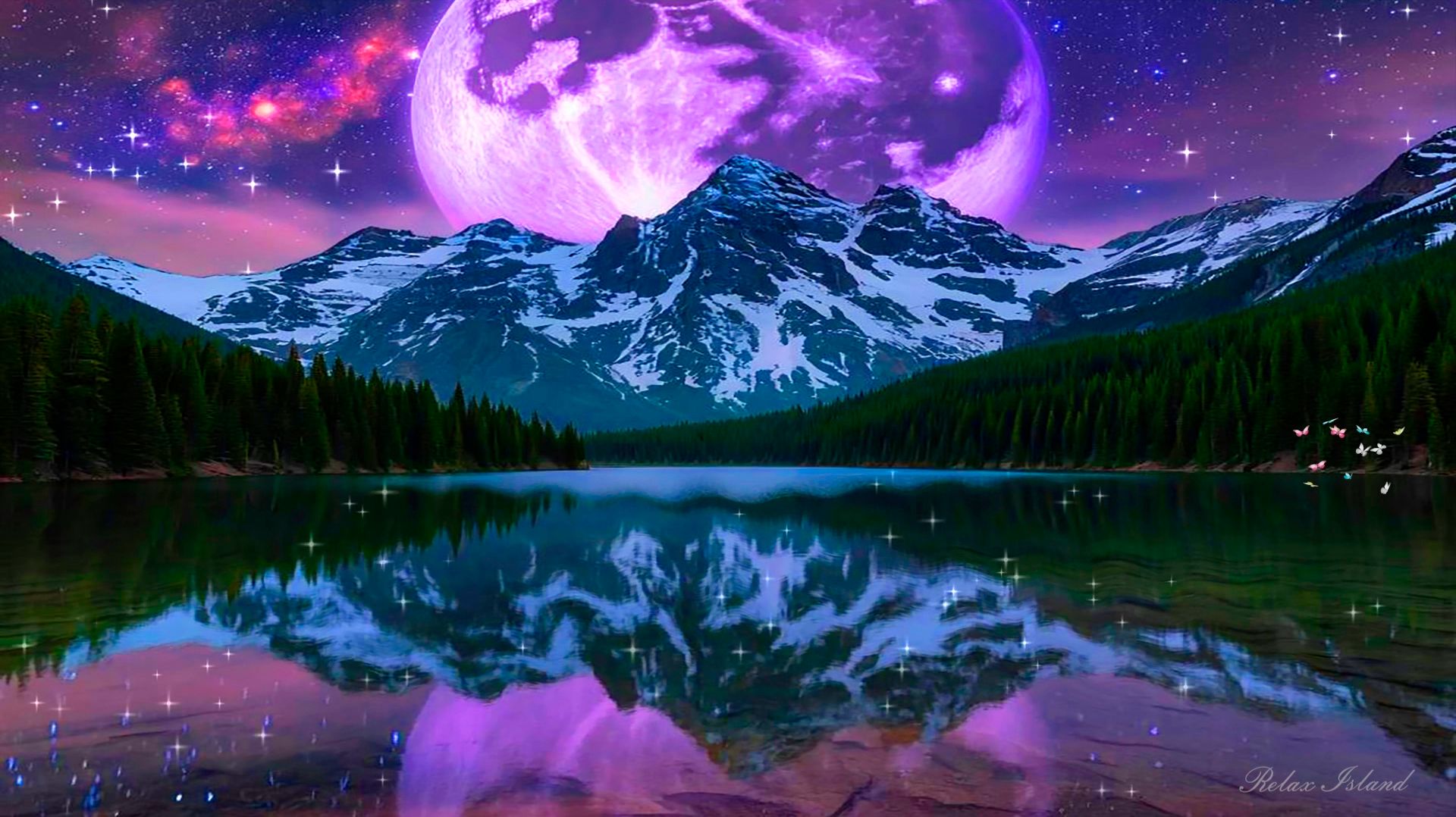 ✨ УСПОКАИВАЮЩАЯ МУЗЫКА ДЛЯ СНА У ПОДНОЖИЯ ГОР 🎵 РАССЛАБЛЯЮЩАЯ МУЗЫКА ДЛЯ ДУШИ НОЧЬЮ НА ОЗЕРЕ смотреть онлайн