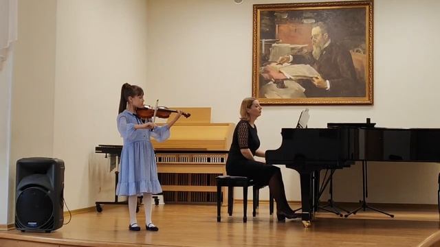 Фридрих Зейц. Концерт №1 Соль мажор, I часть. Исполняет Любовь Дмитриева (9 лет) смотреть онлайн