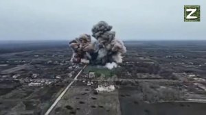 СВО Очень мощный прилёт