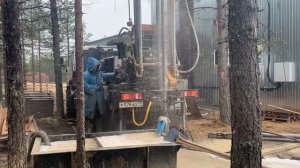 Бурение скважины на воду в поселке Тимшер