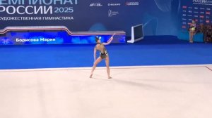 Мария Борисова. Булавы. ЧР 2025