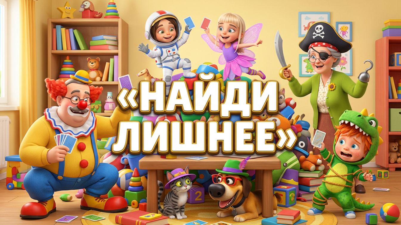 Игра «Найди лишнее» для детей 🧠 Развивающая логическая игра онлайн и офлайн смотреть онлайн