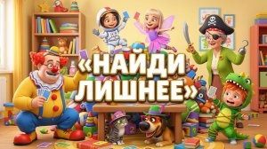 Игра «Найди лишнее» для детей 🧠 Развивающая логическая игра онлайн и офлайн