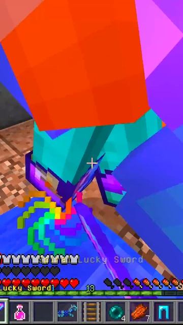 Майнкрафт, но Мы Используем ЛАКИ БЛОКИ! #shorts #шортс #майнкрафт смотреть онлайн