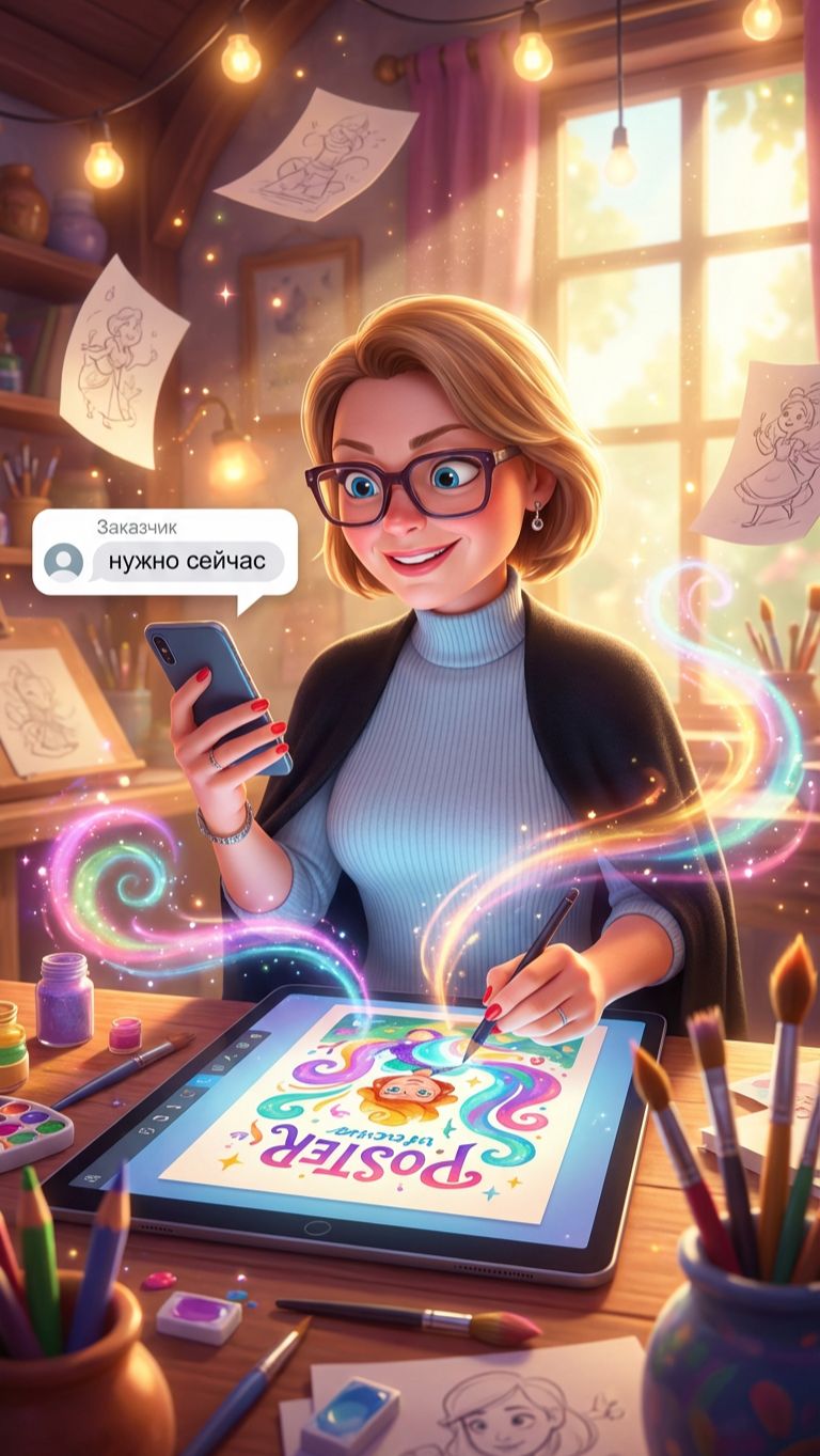 Проморолик услуги Дизайнера