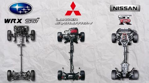 Полный привод EVO Vs STI Vs GTR – как создать ЛУЧШЕЕ и ВСЕ ПОТЕРЯТЬ
