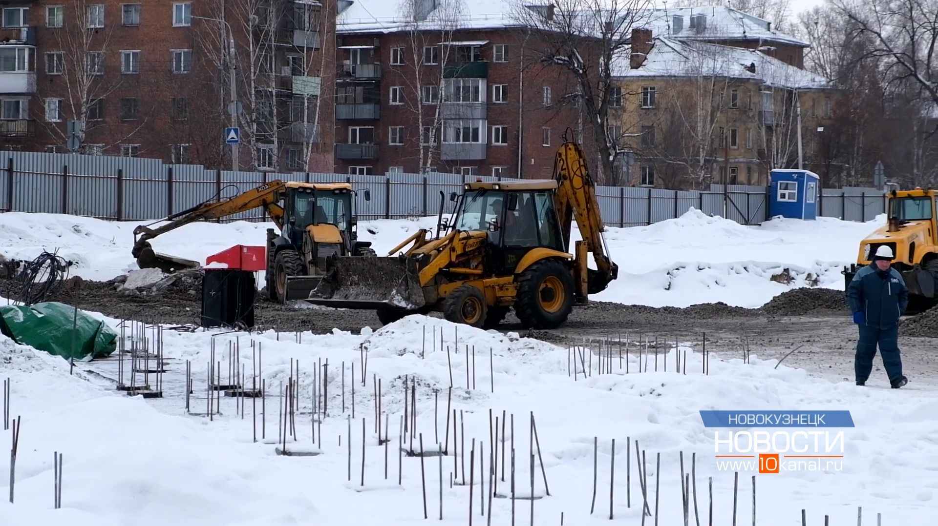 Илья Середюк проверил ход строительства крупнейшей в Новокузнецке школы смотреть онлайн