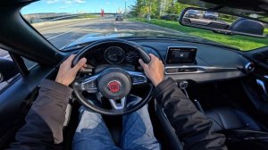 2017 Fiat 124 Spider / Фиат 124 Спайдер Кабрио 1.4 турбо автомат 162 л.с.|Тест драйв от первого лица