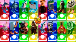 МЕГАМИКС БАЛЕРИНА КАПУЧИНО 🆚 ФРИГО КАМЕЛО 🆚 ДРУГИЕ БРЕЙНРОТ МЕМЫ | Tiles Hop №313-316