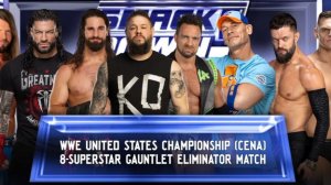 WWE Cena vs Rollins vs Owens vs La Knight vs Reigns vs Finn Balor vs Gunther vs AJ Styles