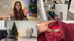 распаковка мешков СЕКОНД-ХЕНД оптом, ставлю елку на РАБОТЕ,покупаю первые подарки 🎄📦