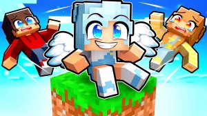 😱 Майнкрафт но Ребенок Ангел Попал на Один Блок!