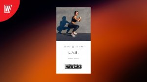 L.A.B. с Еленой Дубас | 20 декабря2025 | Онлайн-тренировки World Class