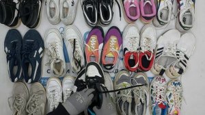 40559 Обувь спортивная брендовая, 7пак, scarpe sportivi firmate, секонд (vintage/extra/1 кат) оптом