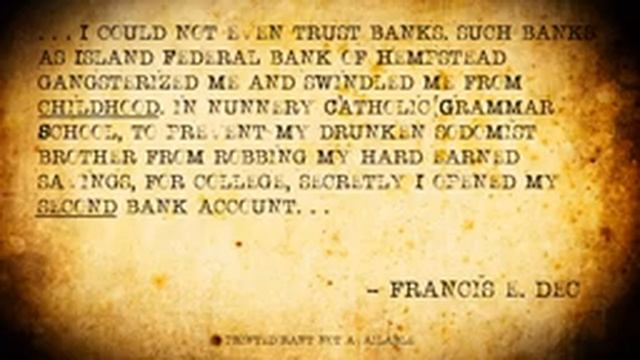 Франциск Е. Дек: Единая Твоя Опора в Будущее | Былина