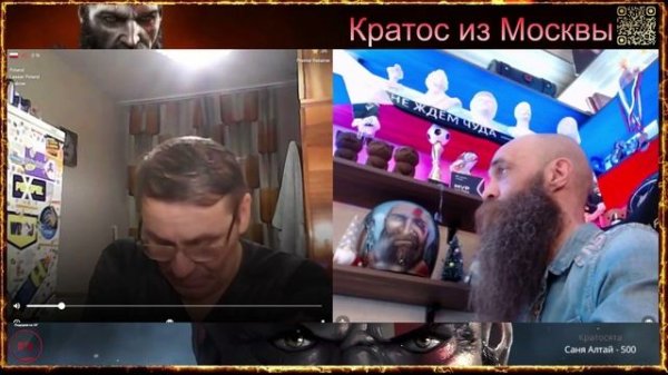 💥Новые приключения Кратоса в чат рулетке💥 чат рулетка с одичалыми💥