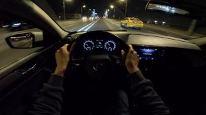 2022 Skoda Rapid / Шкода Рапид 1.6 автомат 110 л.с. | Ночной тест-драйв от первого лица | 0-100