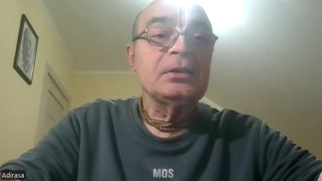 Настройка на джапу Е.М. Адираса прабху 18.12.2025 смотреть онлайн