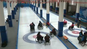 Розыгрыш Кубка России по керлингу на колясках в Самаре
