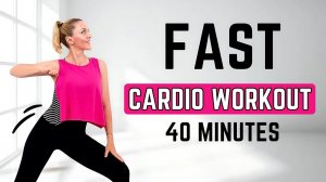 🔥40-МИНУТНАЯ ТРЕНИРОВКА ДЛЯ ПОХУДЕНИЯ🔥СУПЕРБЫСТРАЯ (SUPERSONIC) КАРДИО-ТРЕНИРОВКА🔥ХУДЕЕМ К ЛЕТУ🔥