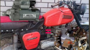 Иж планета стартер из генератора