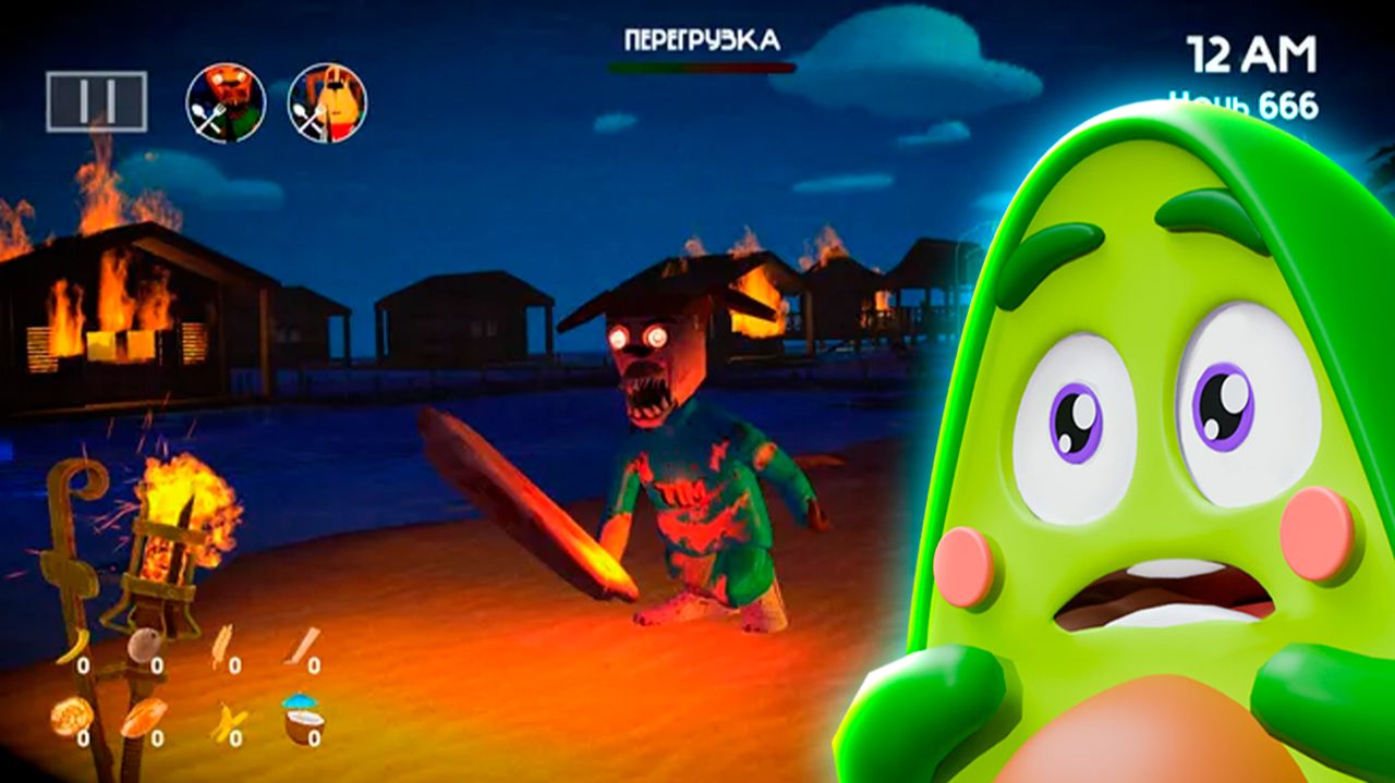 СЕКРЕТНАЯ КОНЦОВКА в 5 Ночей с ТИМОХОЙ 5: ОСТРОВ смотреть онлайн