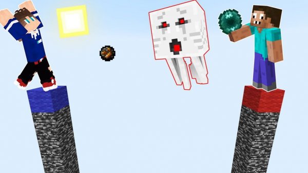 КАК ПРОФЕССИОНАЛУ ВЫЖИТЬ НА ЭТИХ СТОЛБАХ В МАЙНКРАФТ ! ПРО И ХАРДИ ПРОТИВ ТРОЛЛИНГ ЛОВУШКА МИНИ ИГРА