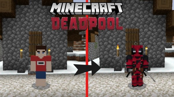 Я превратился в дэдпула в Майнкрафте | ManeLego minecraft