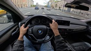 2017 BMW X5 F15 / БМВ Х5 Ф15 25д 3.0 турбо автомат 218 л.с. | Тест драйв от первого лица | Обзор