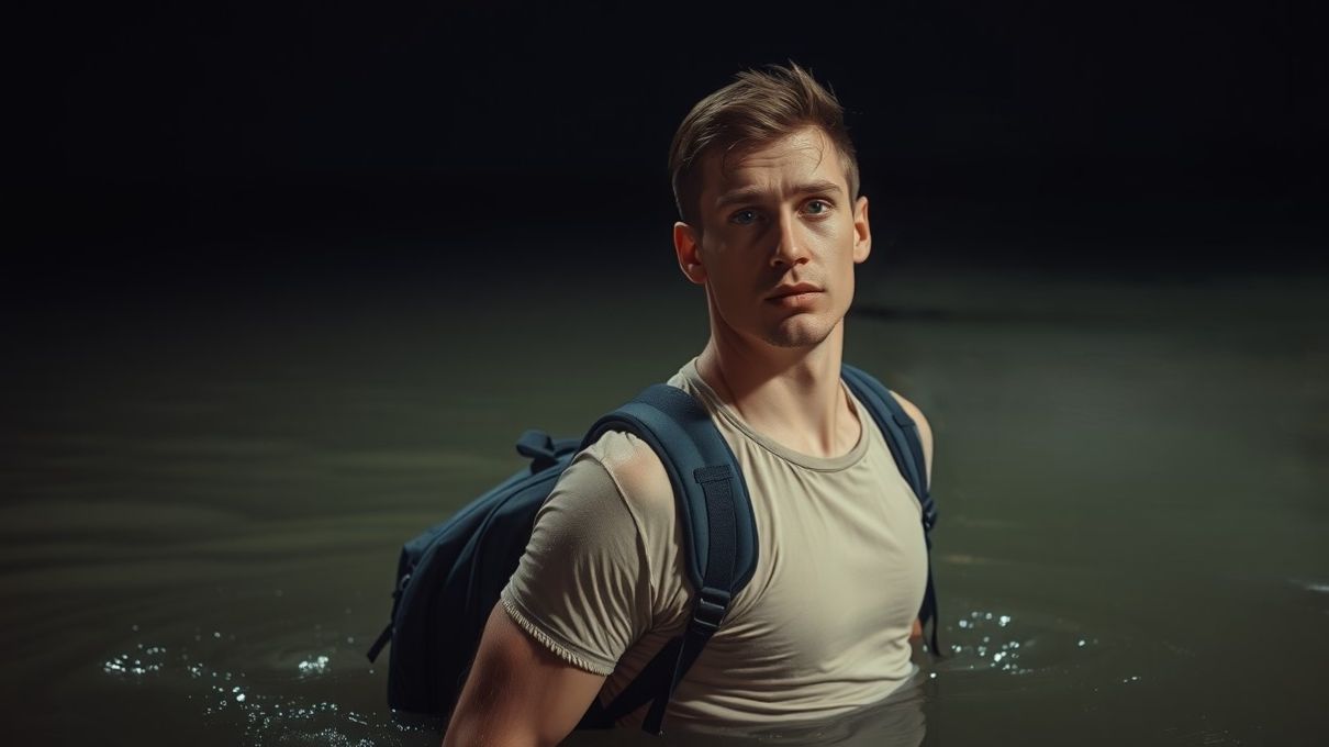 15 км к свободе! Переплыл реку мимо лодки пограничников. Беспредел на Украине. Про закрытую группу. смотреть онлайн