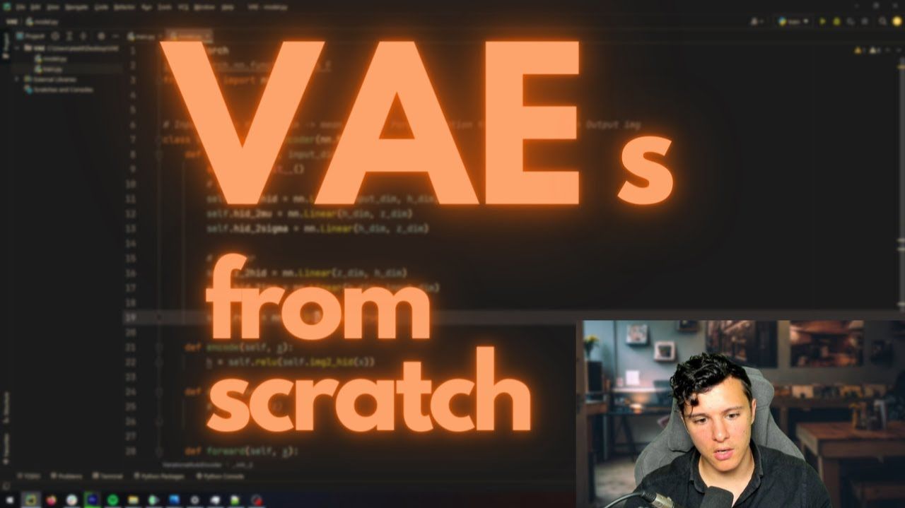 Variational Autoencoder from scratch in PyTorch смотреть онлайн