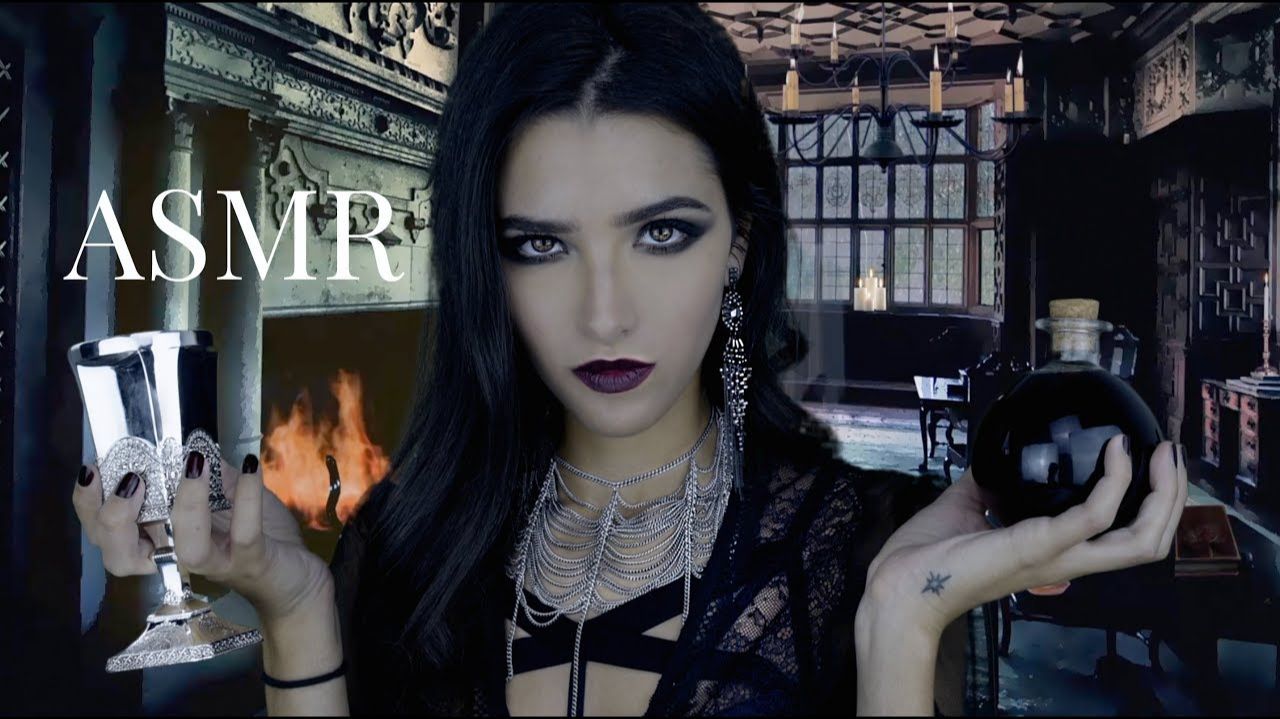 ASMR Vampire Hostess Welcomes You... (Light layered sounds & others) смотреть онлайн