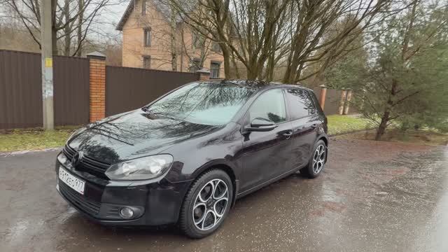 VW golf VI 2012 года на симпатичных арбузах OZ смотреть онлайн