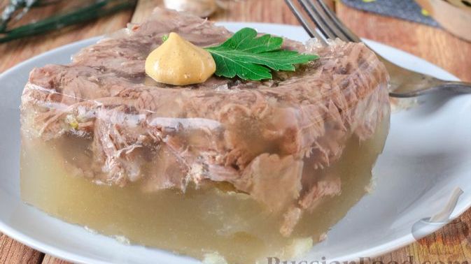 Холодец для омоложения и похудения (рецепт)