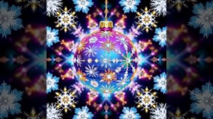 Новогодний калейдоскоп видео открытка с Новым годом