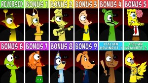 INCREDIBOX SPRUNKI REVERSED ВСЕ БОНУСНЫЕ СПРУНКИ ФАЗА 3