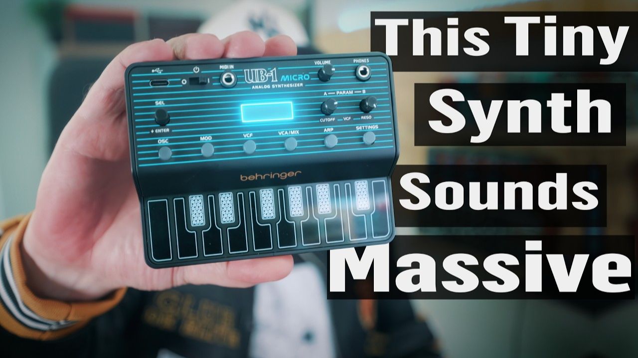 Behringer UB-1 Micro: This Tiny Synth Sounds Massive