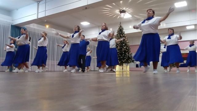 Новогодний флеш моб 2025