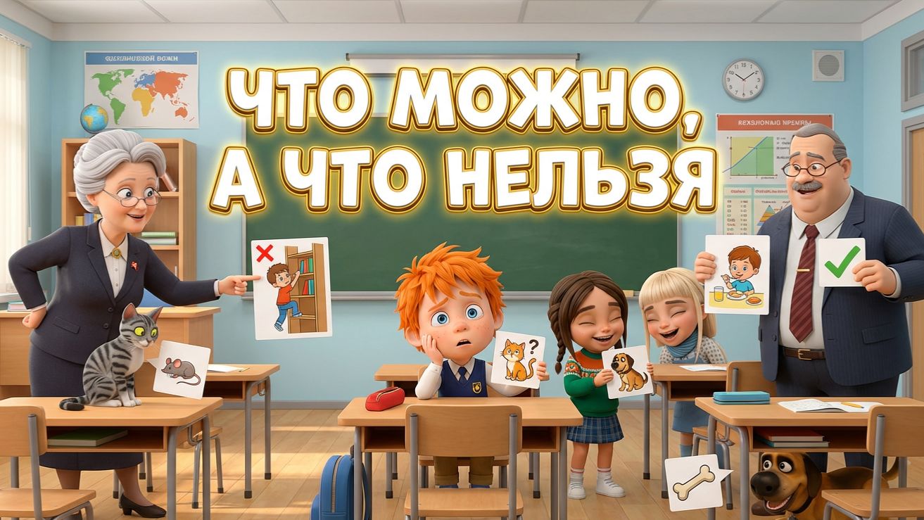 Что можно, а что нельзя | Обучающее видео для детей | Правила поведения для малышей 1–4 лет смотреть онлайн