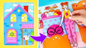 Стилист для бумажной куклы 💇✨ Причёска, макияж и стиль!