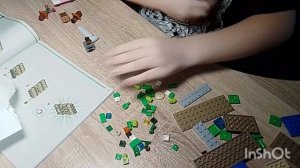 сборка черепашьего домика из lego