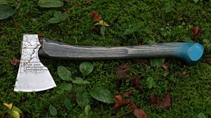 Юбилейный топор от УРМ АНИКА из нержавейки!